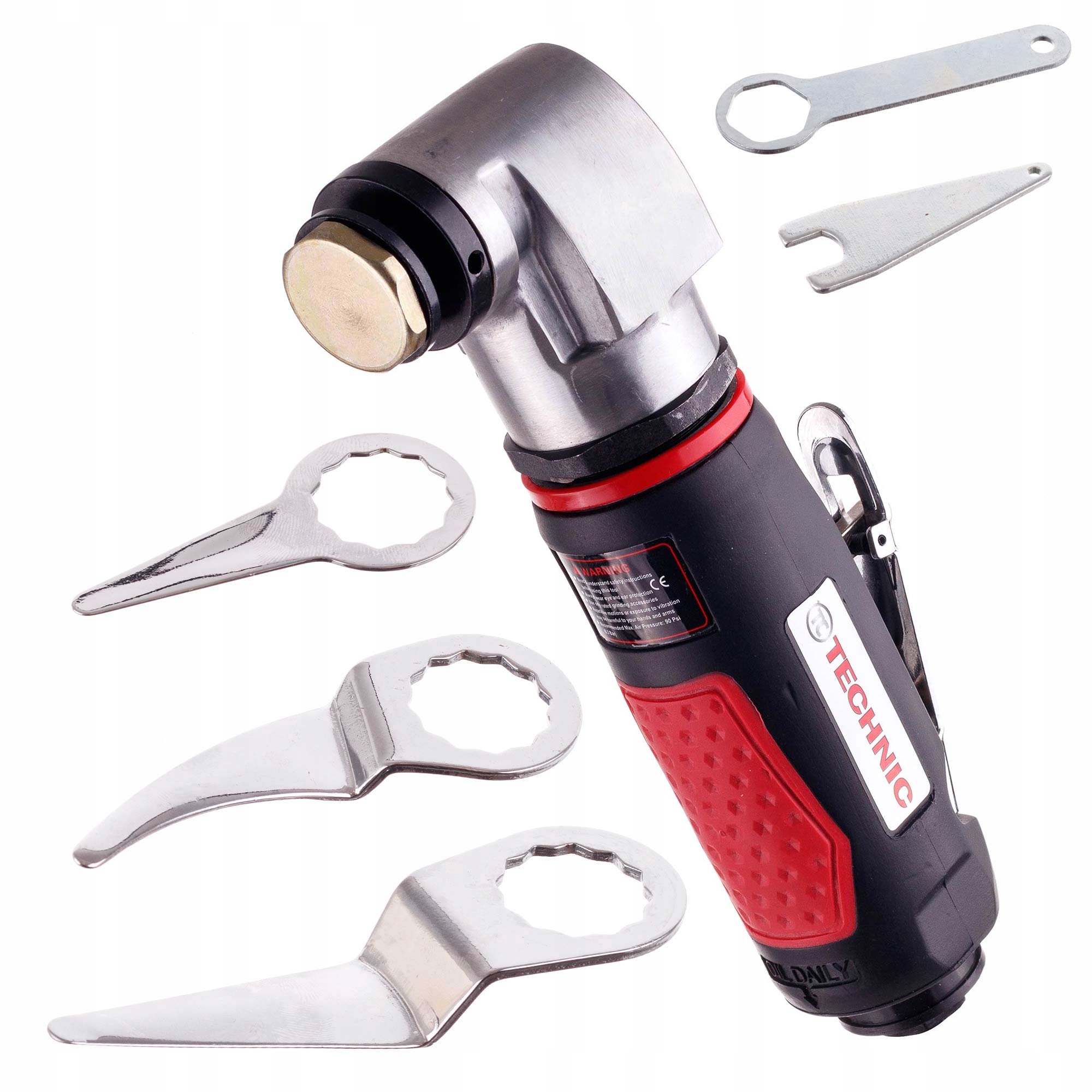 Pneumatická Řezačka Automobilových Skel S 3 Čepelemi Nože