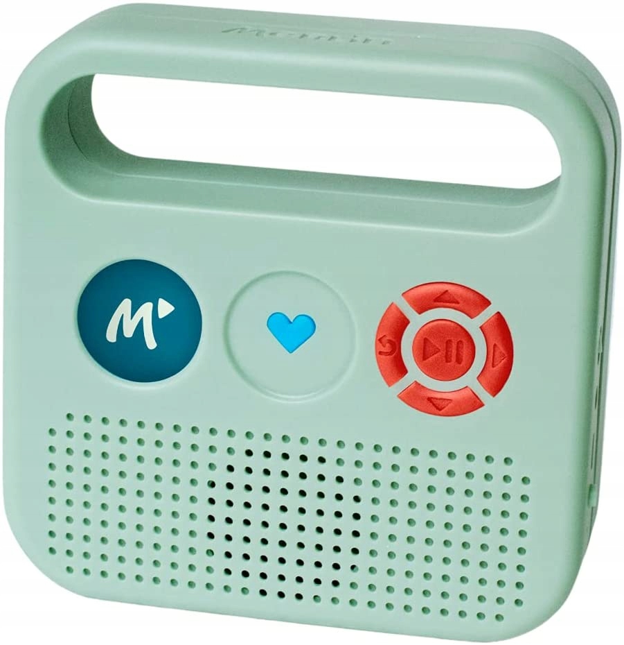 Głośnik dla dzieci Merlin Elipson 13 cm x 13 cm zielony Zabawka