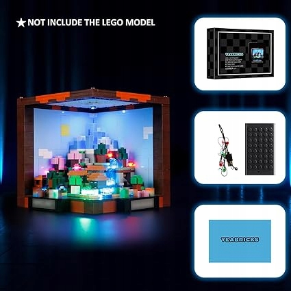 Oświetlenie Led do Lego 21265 Stół Rzemieślniczy Światła Zestaw Yeabricks