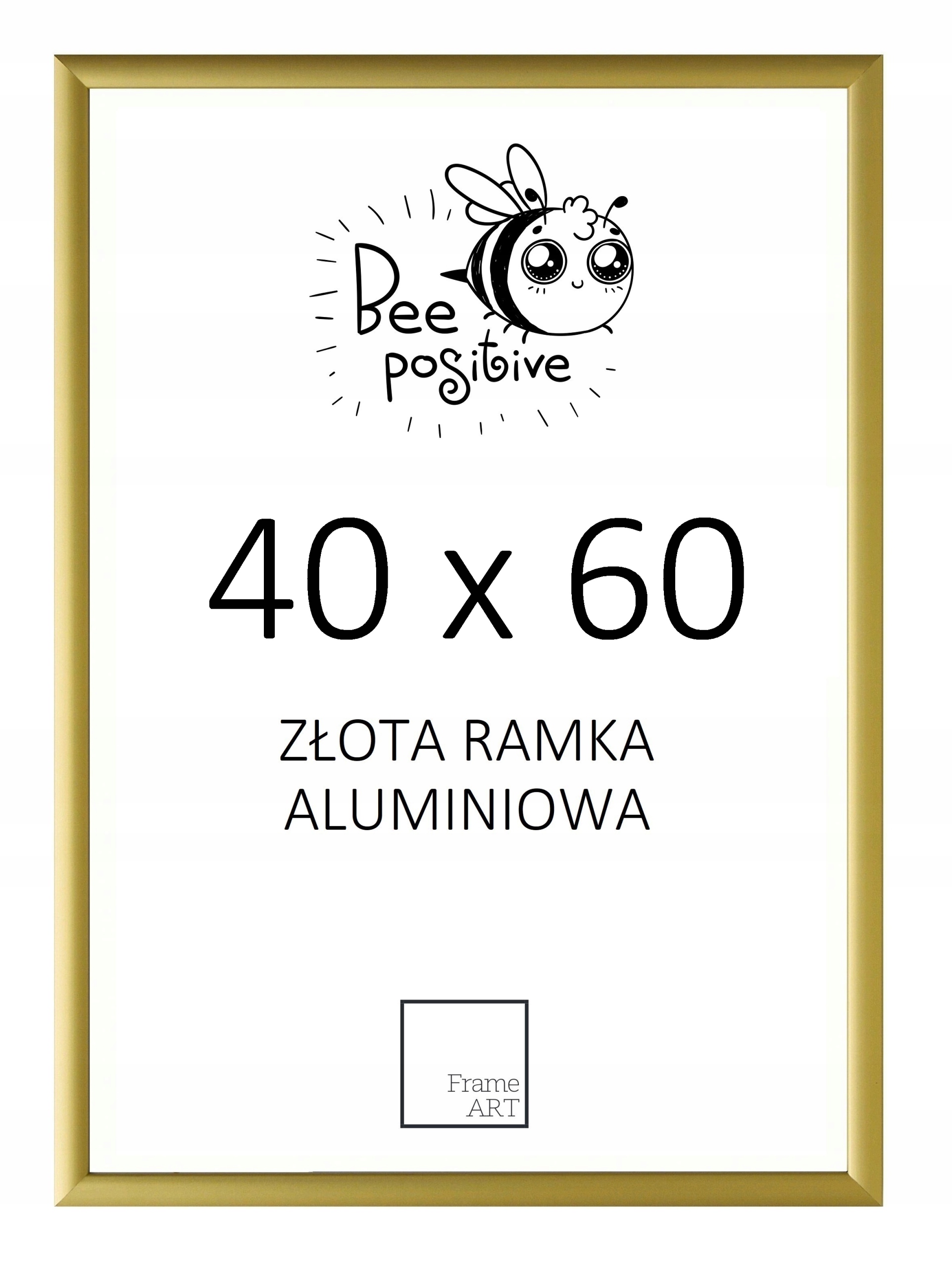 

Złota Rama Aluminiowa 40x60 Plakat 60x40 Puzzle