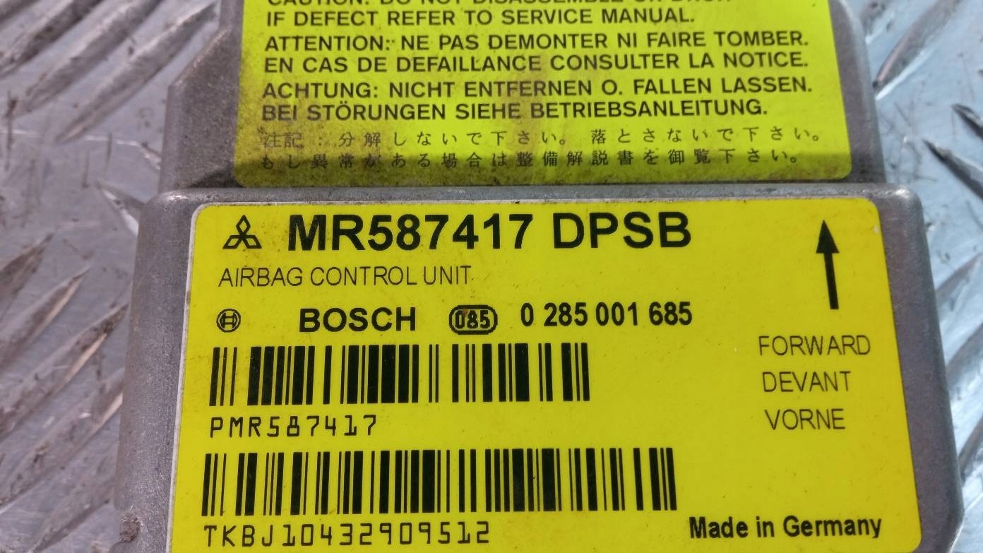 modulo SENSOR airbag MITSUBISHI COLT 0 285 001 685