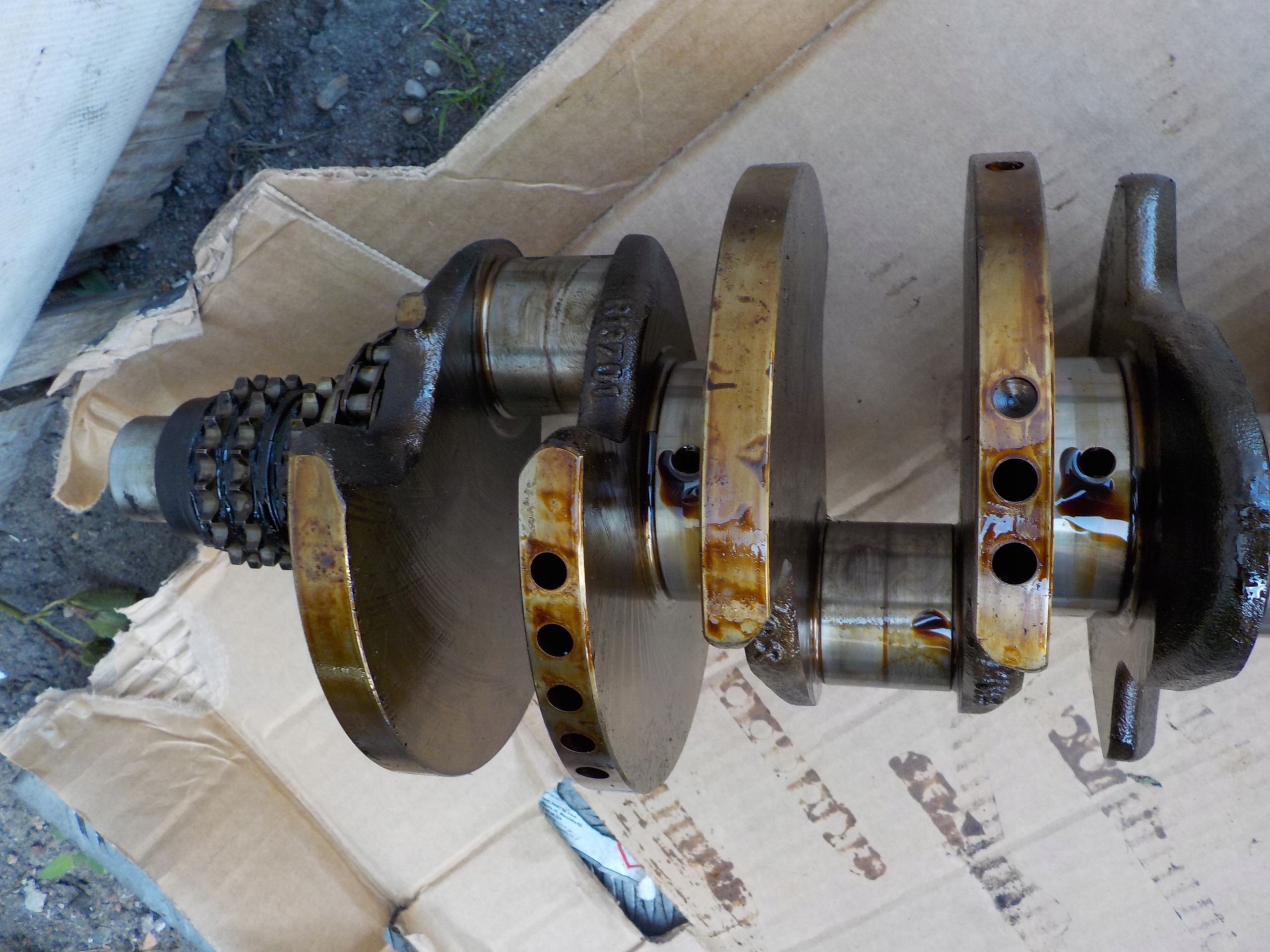 MERCEDES W220 s600 crank 5.8 38MNVS5