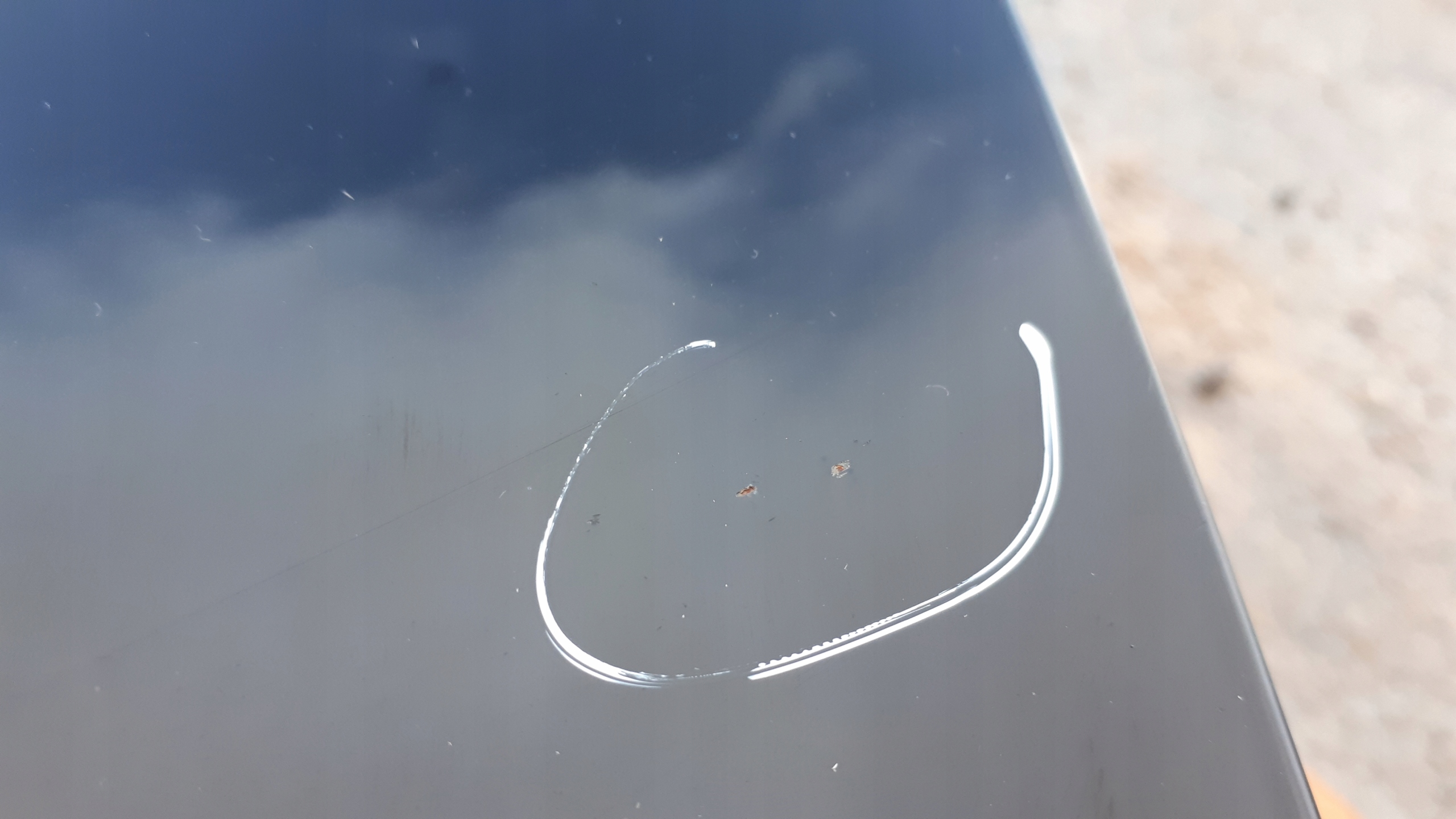 A4 B8 S4 door left rear part sedan LY9B 120um
