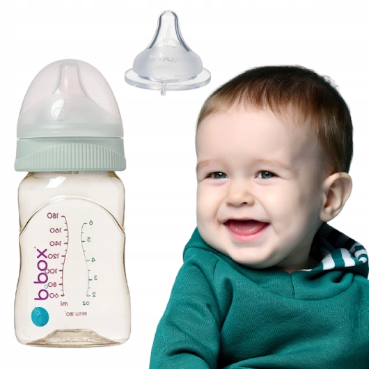 

Butelka do Wody niemowlaka smoczkiem 180ml b.box