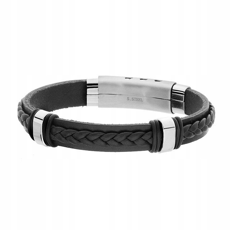 Pánský náramek Manoki kůže 22 cm