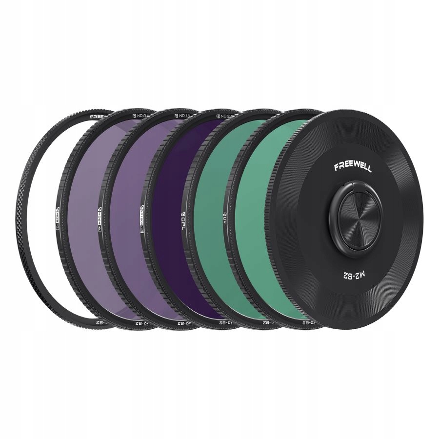 Freewell M2 zestaw 5 filtrów magnetycznych (3*ND/CPL/UV) 82mm