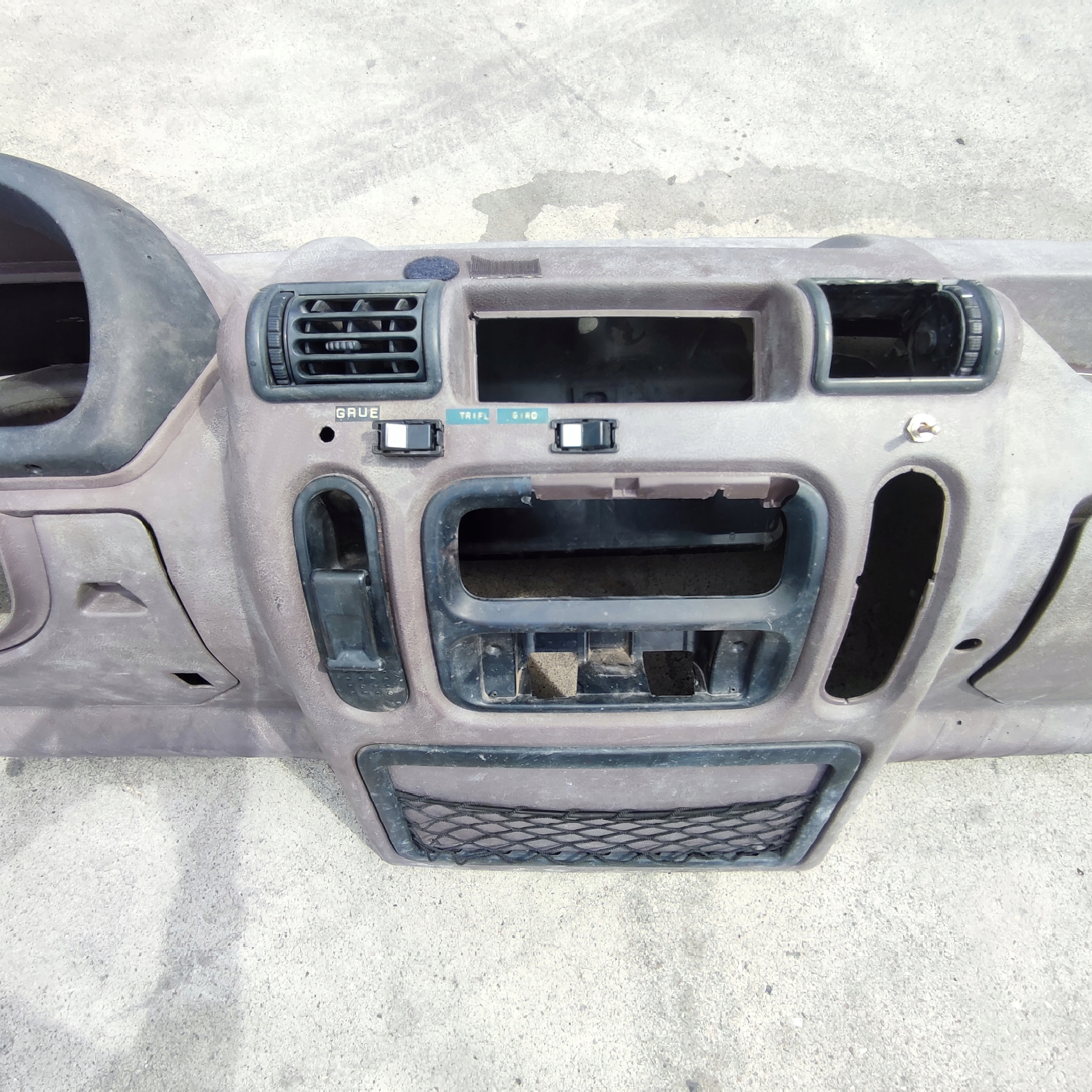 dashboard instrument panel BUFET RENAULT MASCOTT 1998-2004.