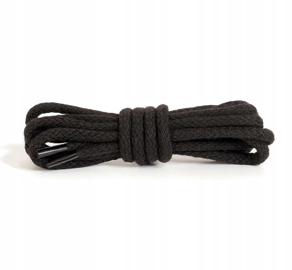 Wytrzymałe sznurowadła bawełniane okrągłe 200 cm