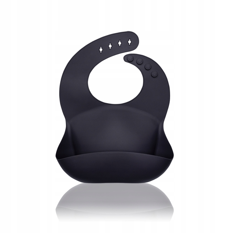 PETITE&MARS ŚLINIAK SILIKONOWY Z KIESZONKĄ 6m+ Stan opakowania oryginalne