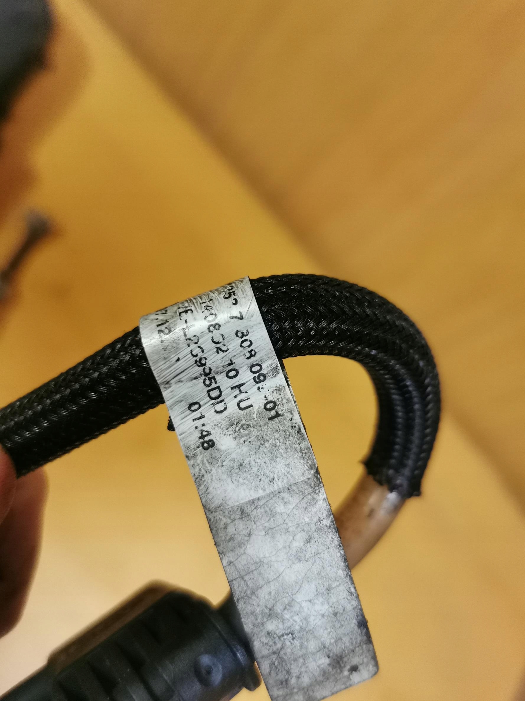 wiring powrotny paliwowy BMW X6 E71 N57D30B 3.0d