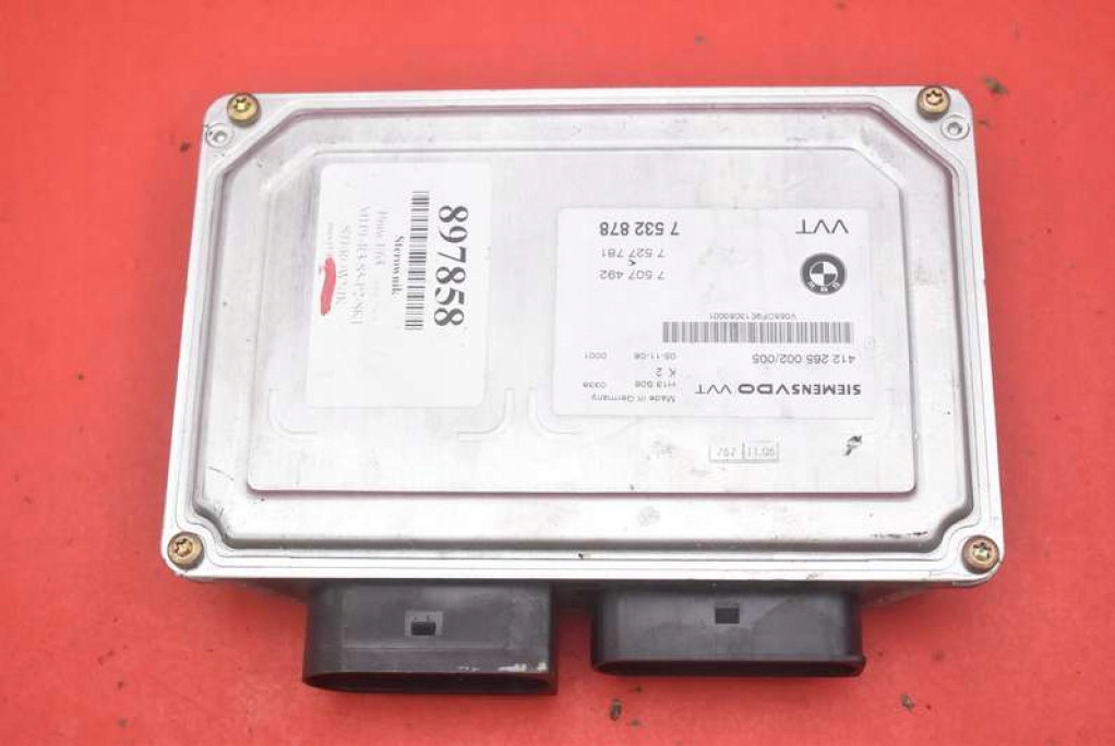 control unit module VALVETRONIC 7532878 BMW E63 4.8 V8 367 KM 03-07