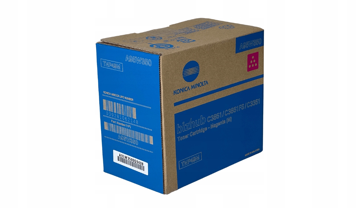 Toner Konica Minolta TNP-49 A95W350 M Originál Magenta C3351 C3851