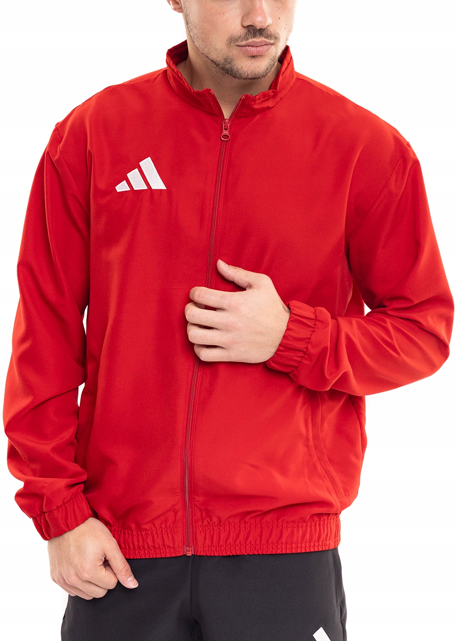 Pánská Mikina adidas Entrada 26 Roztahovací bez kapuce Sportovní tréninková S