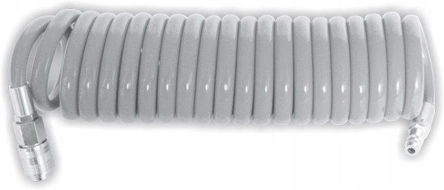 Wąż spiralny przewód PU - poliuretan 10x6,5 15m It