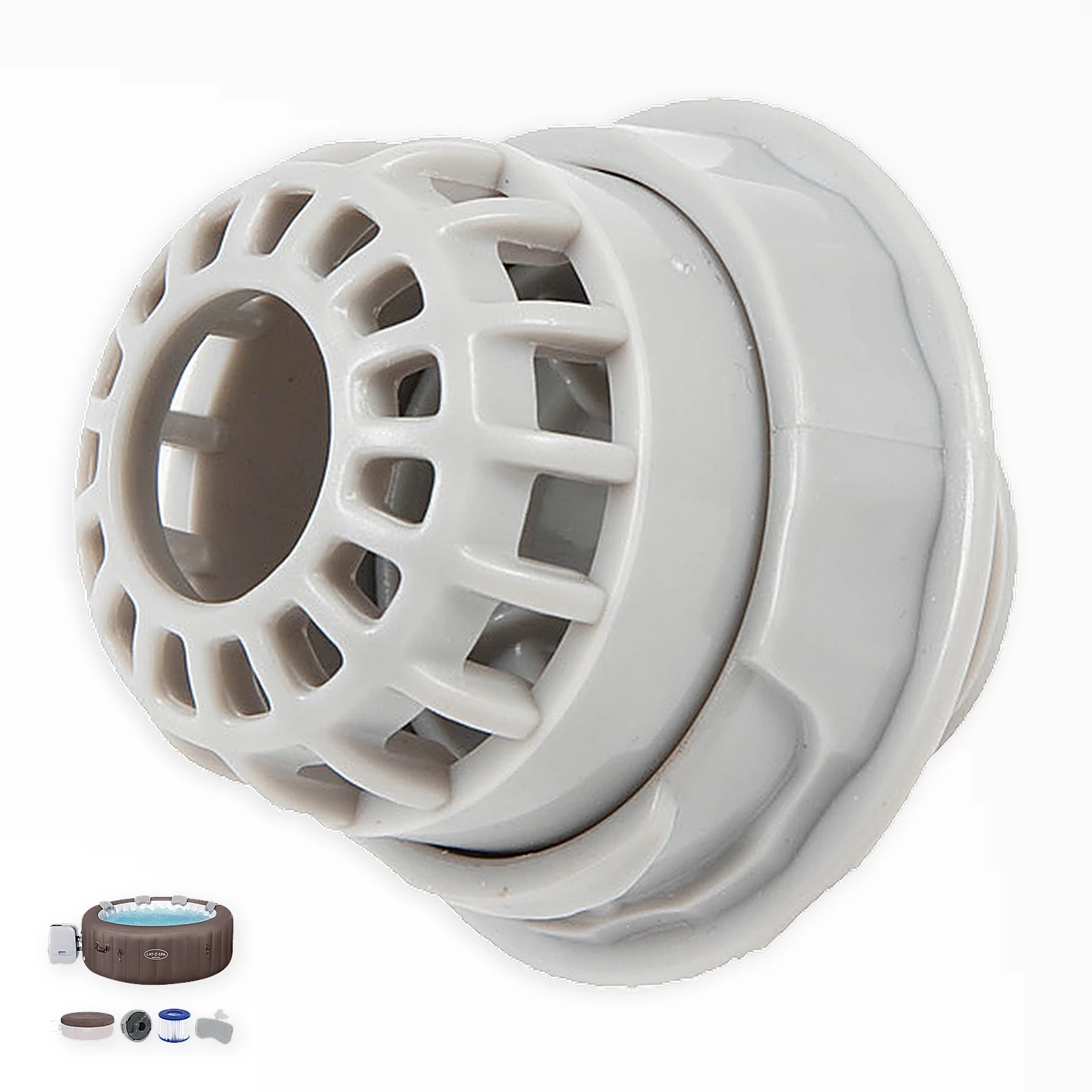Výtokové síto do lázní Lay-z-spa Dominica HydroJet 6001S Bestway 196x71 cm