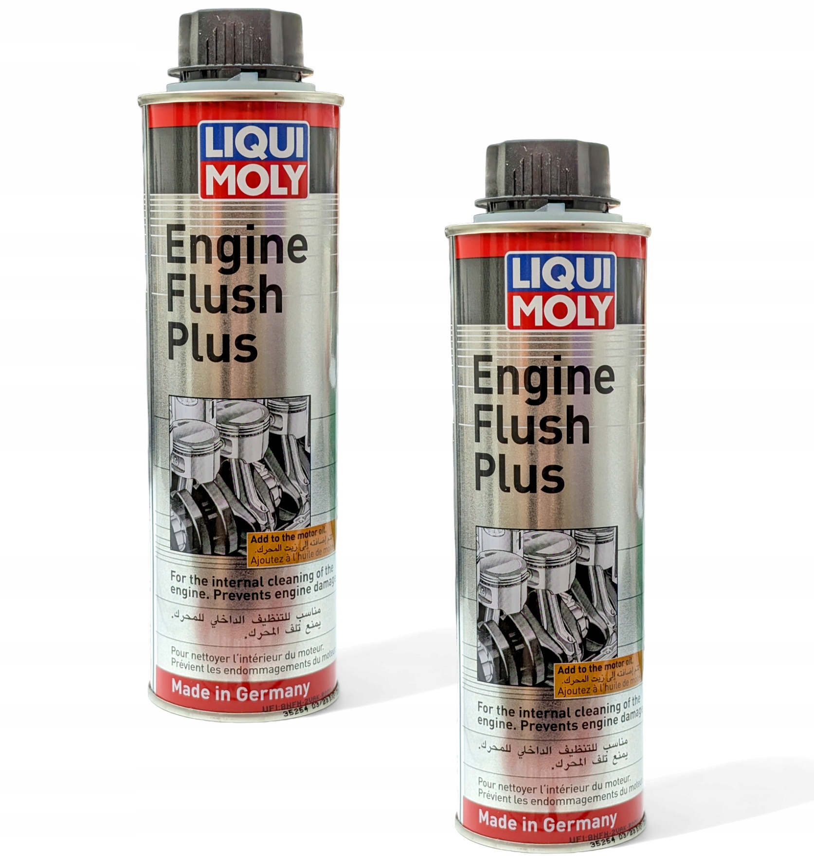 2x Płukanka Do Silnika Oleju Liqui Moly Engine Flush Plus 300 ml