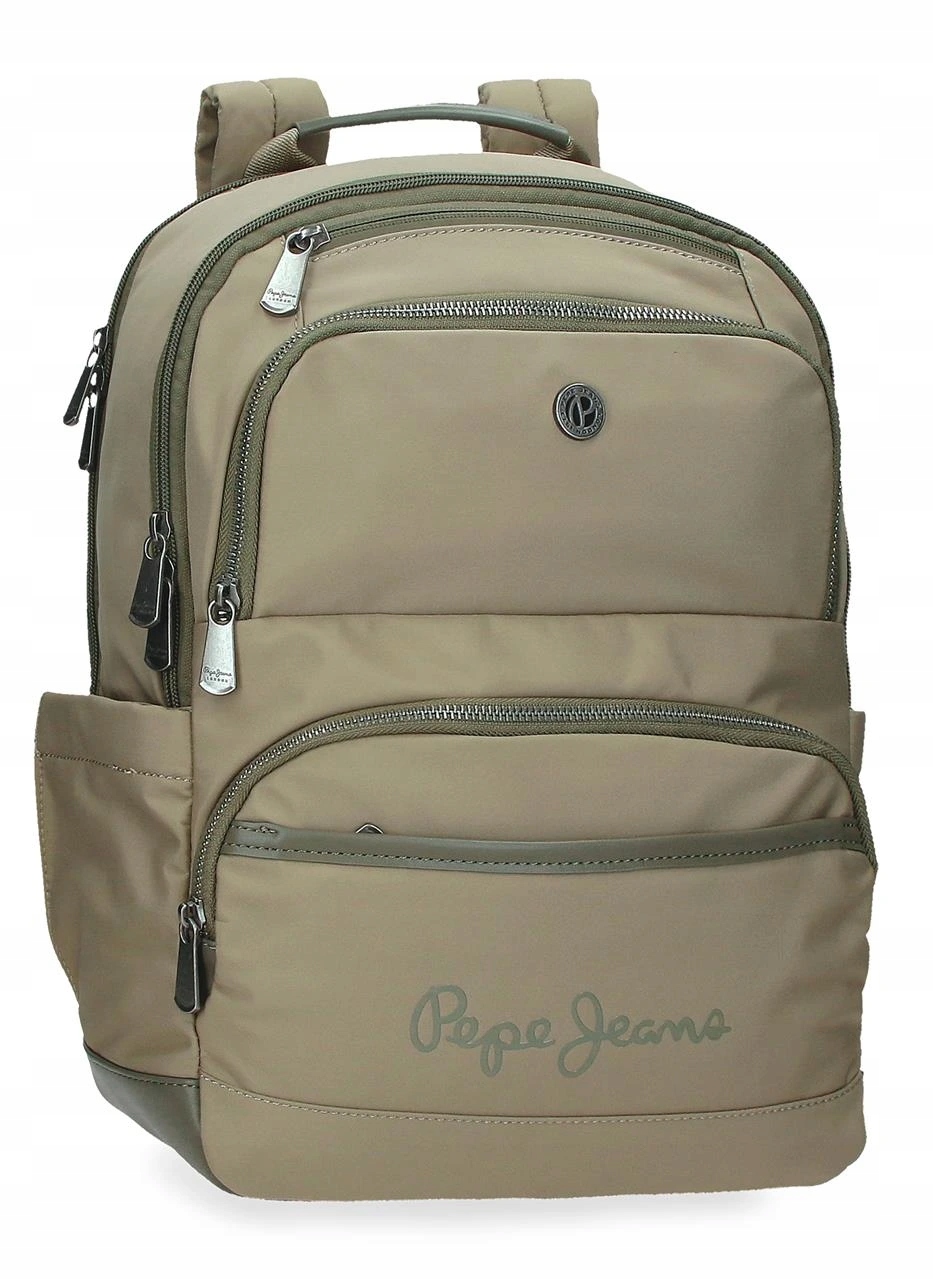 Pepe Jeans Corin dámský batoh na notebook 18L olivový