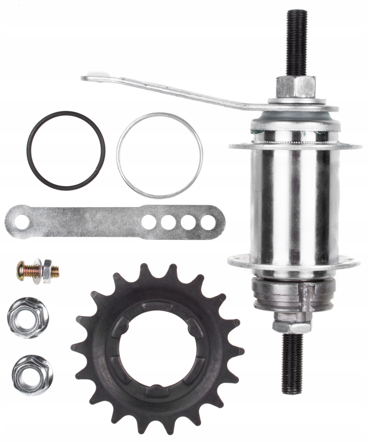 PIASTA ROWEROWA TYŁ TORPEDO ZESTAW XMX 16H 165mm Długość (mm) 165