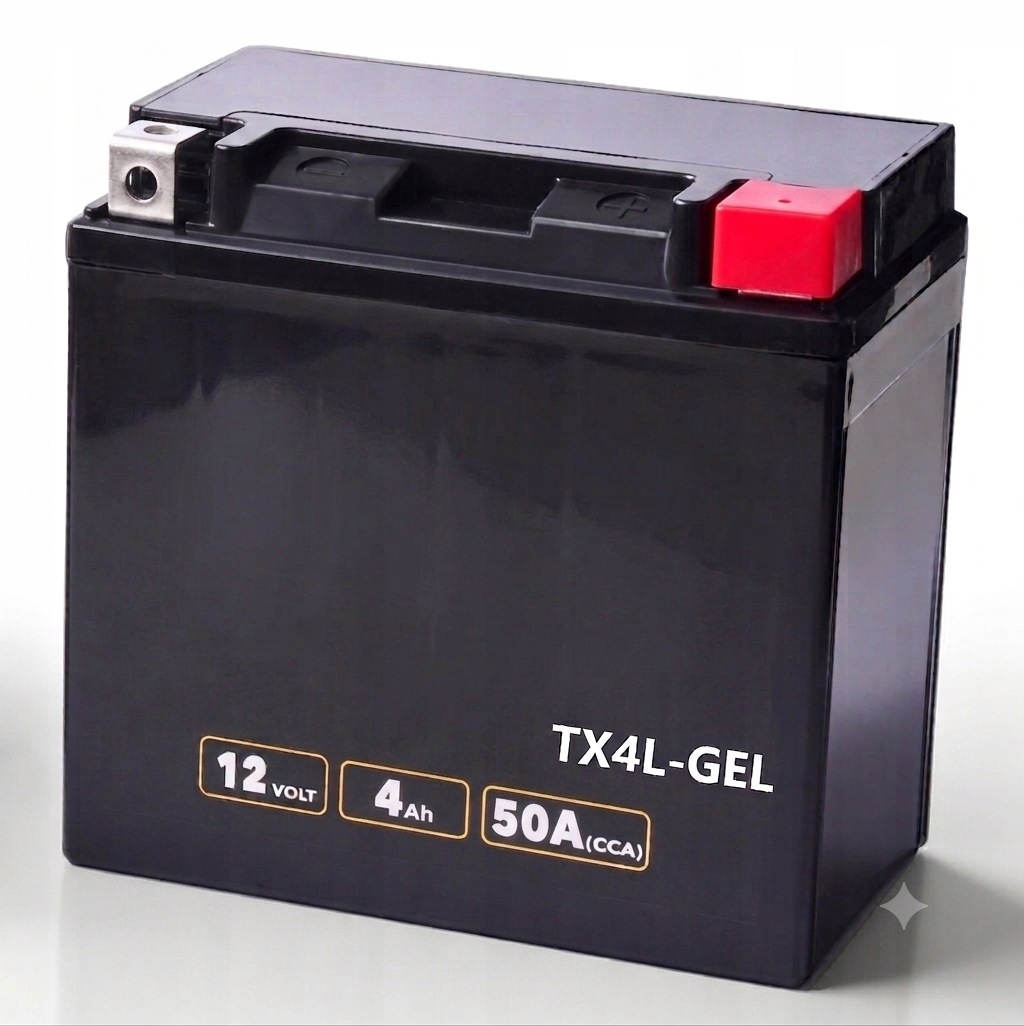 Akumulator Żelowy YTX4L-BS Skuter Quad Zamiennik YB4L-BS