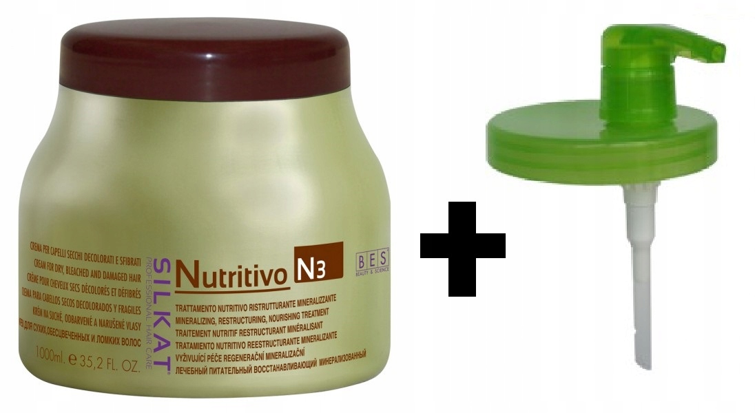 Bes Nutritivo N3 Maska pro suché a křehké vlasy 1000