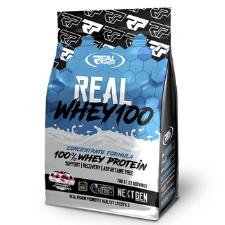 Wpc protein syrovátkový doplněk stravy Whey 100 Real Pharm 700 g Čoko Ořech