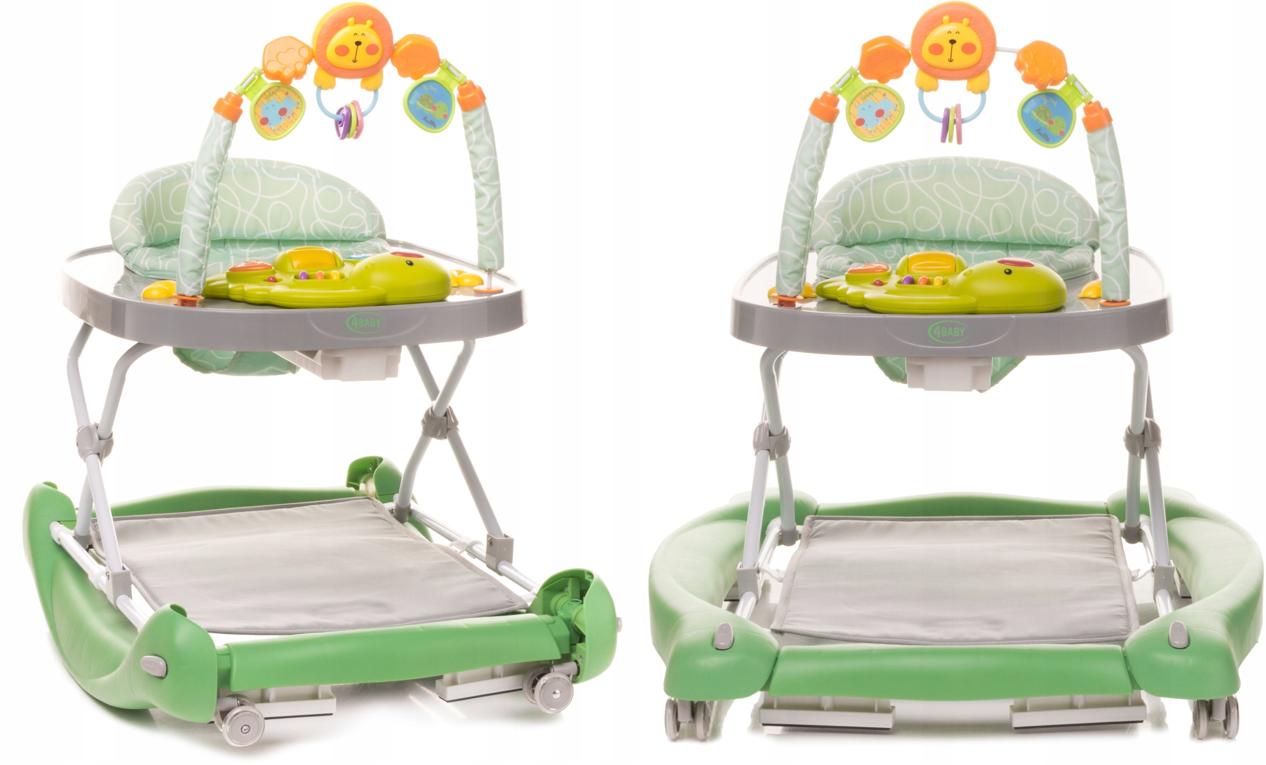 Chodzik Pchacz bujak 4baby Swing'n Push Zielony