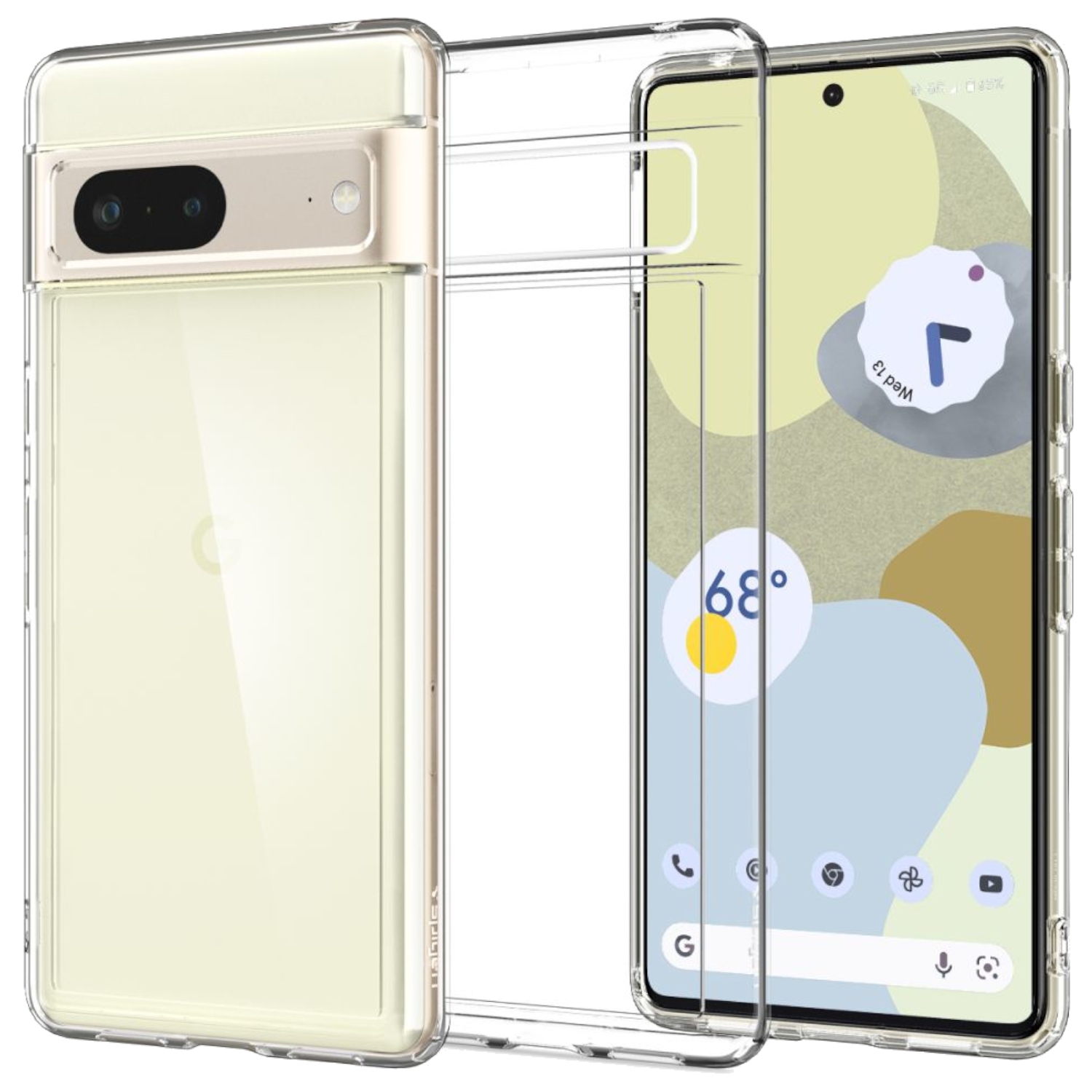 

Etui Do Google Pixel 7 Spigen Clear Case Uh Plecki