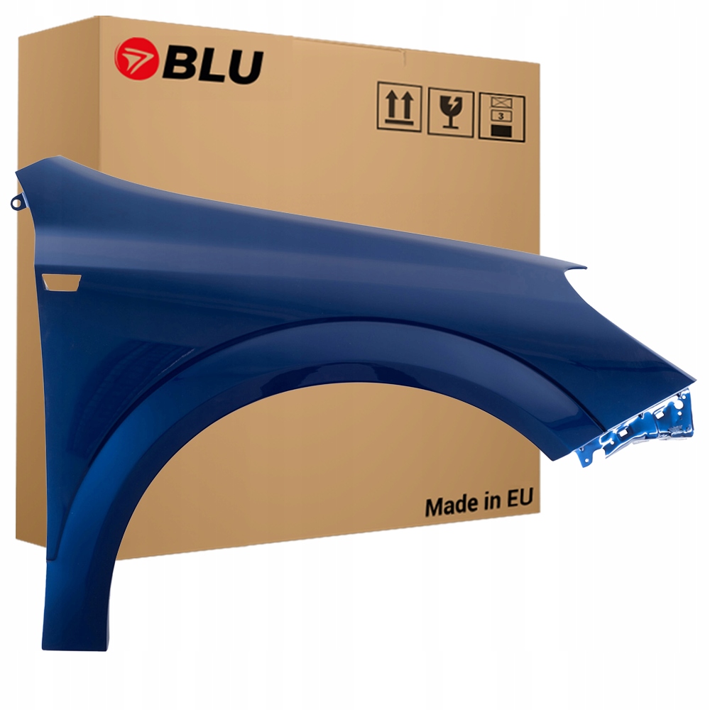 Blu Blatník Opel Astra H 3 III Z21B pravý modrý 04-14 přední pozink