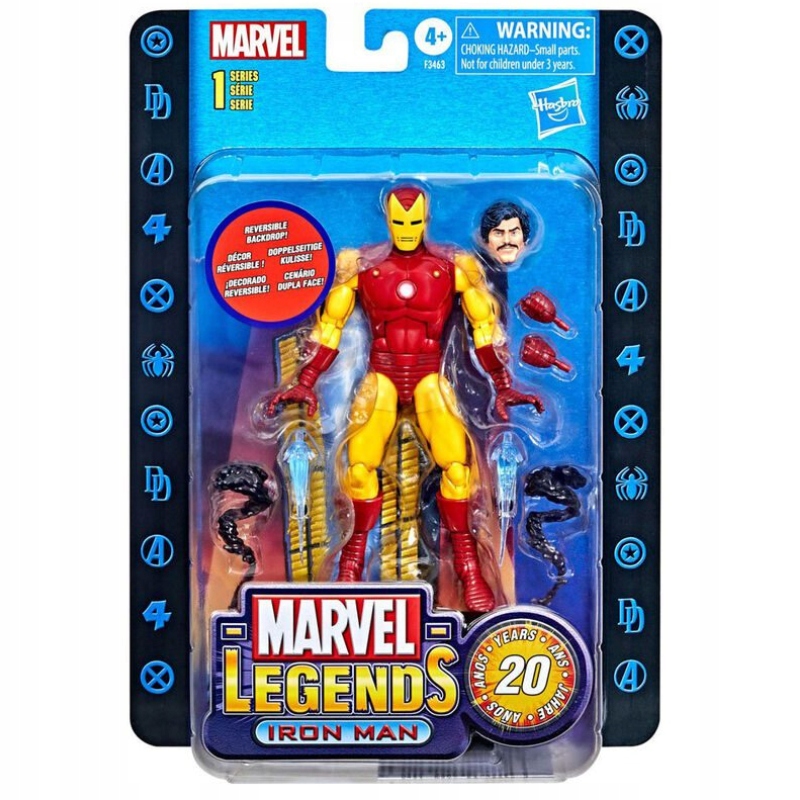 Marvel Legends Figurka Iron Man 20TH Anniveersary