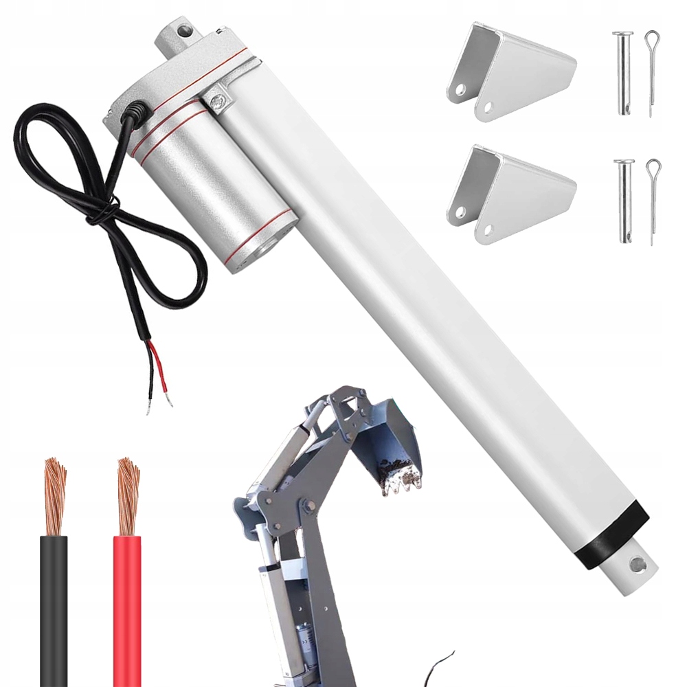 Elektrický Lineární Pohon 12V 1000N S Aretací Polohy