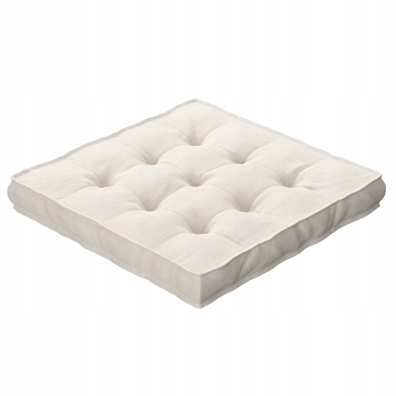 Vankúš na stoličku Kuba 50x50 krémový melanž