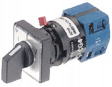 PRELO-K1/3A Otočný prepínač 1 sekcia 3 položky On-off-on