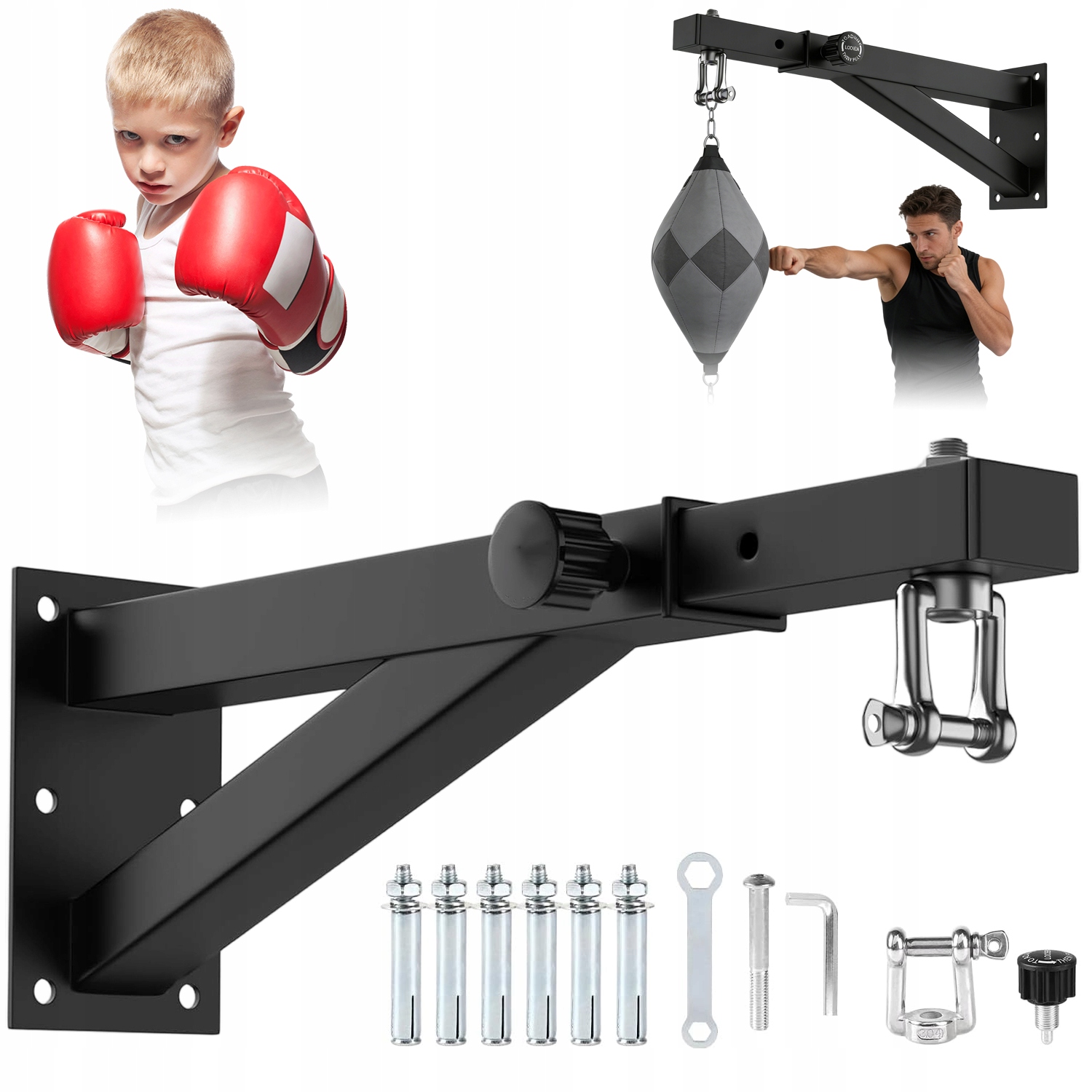 Věšák Na Boxovací Pytel O Hmotnosti Až 300 Kg Délka Ramene 44.45-66 cm