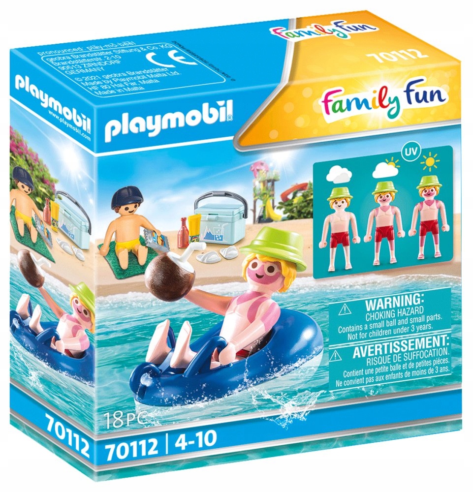 

Playmobil Zestaw Chłopiec Z Oponą Do Pływania +akc