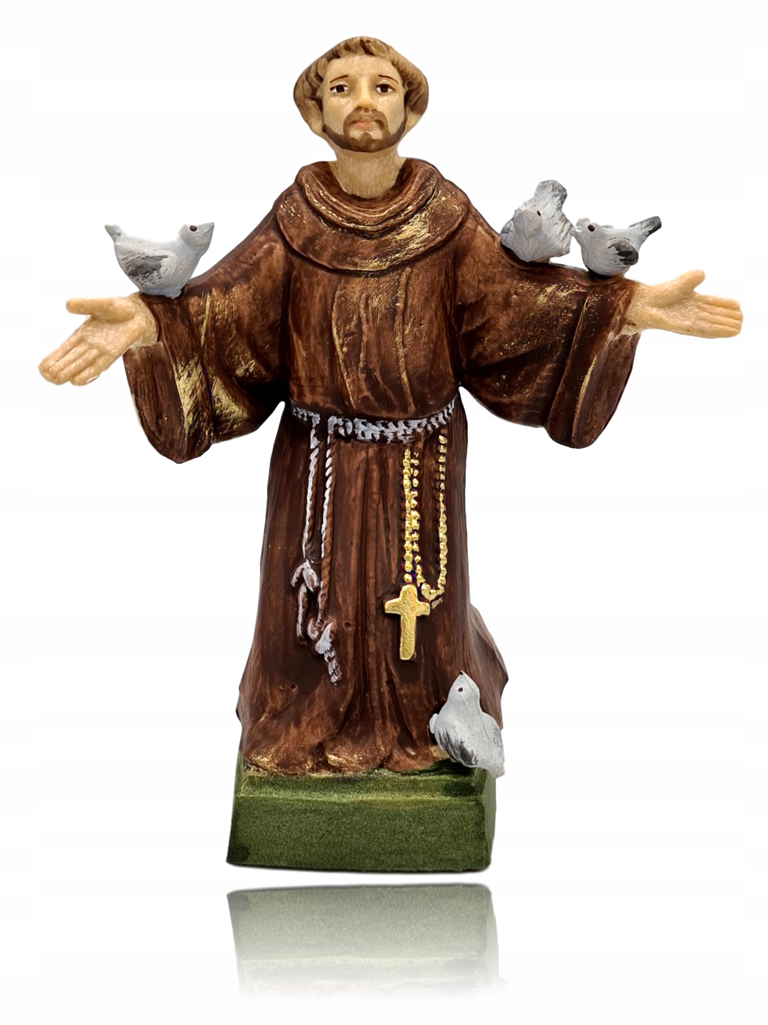 

Figurka Św. Franciszek 12,5 cm ręcznie zdobiony