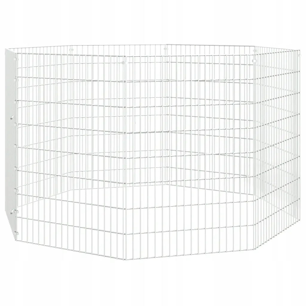 Levně 8-panelová klec pro králíka, 54x80 cm, galvanizované železo