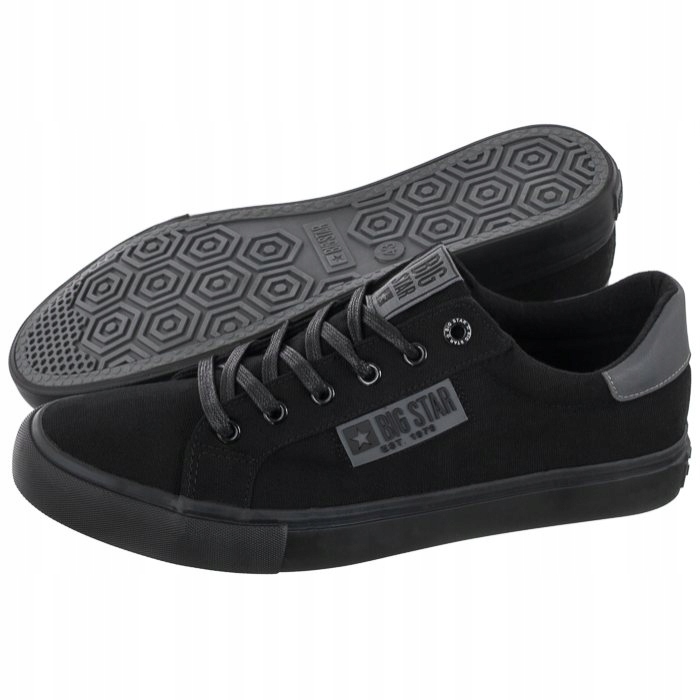 

Buty Męskie Trampki Big Star Czarne JJ174257