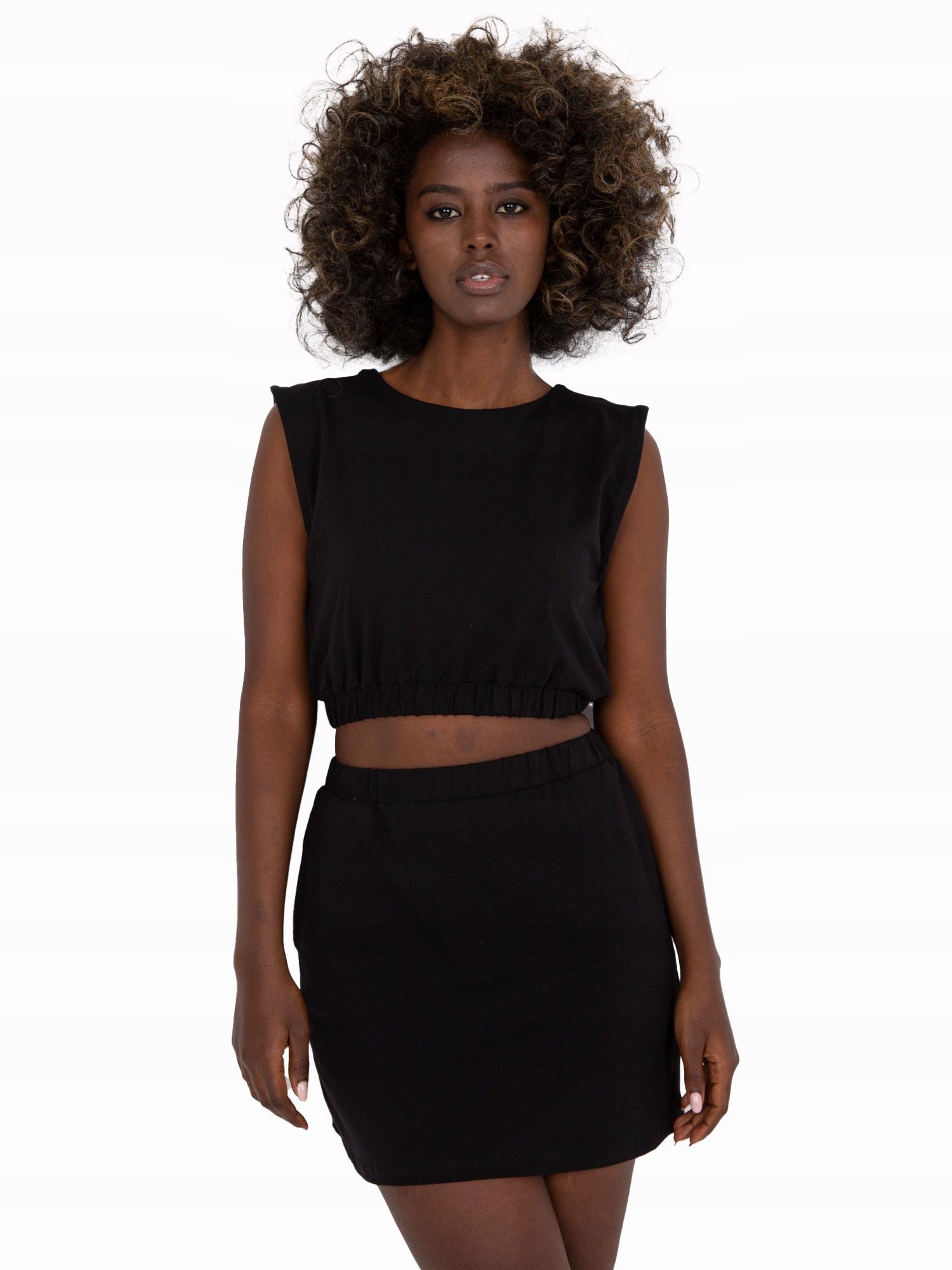 

Letni Komplet Damski bawełniany spódnica top - M