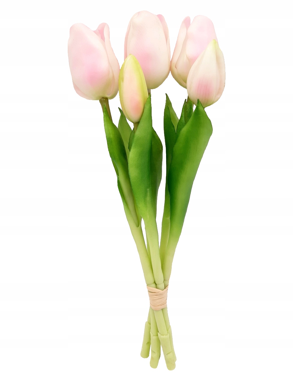 

Tulipan sztuczny Tulipany Bukiet 5 sztuk Różowy