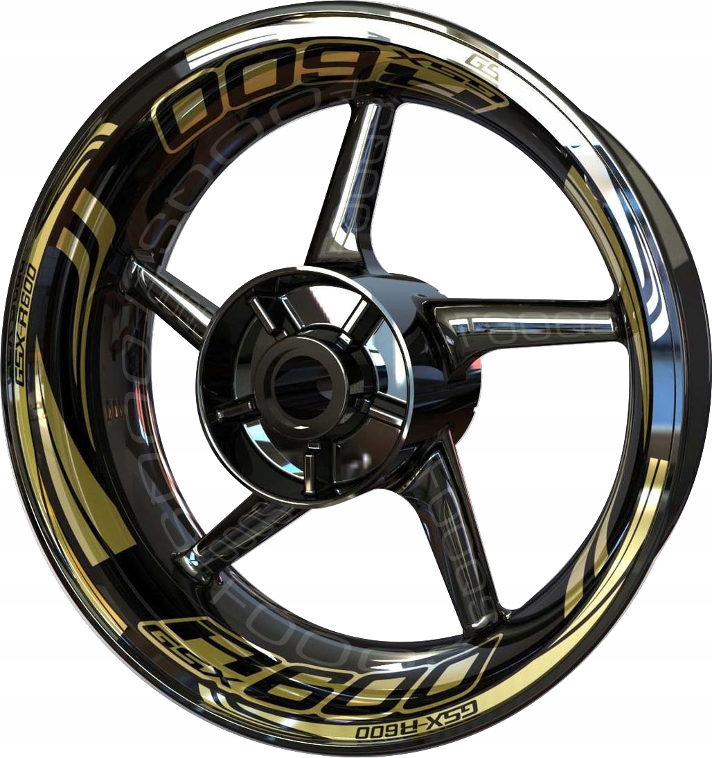 НАКЛЕЙКИ НА ОБОД RANTY FOOQS ДЛЯ SUZUKI GSX-R 600