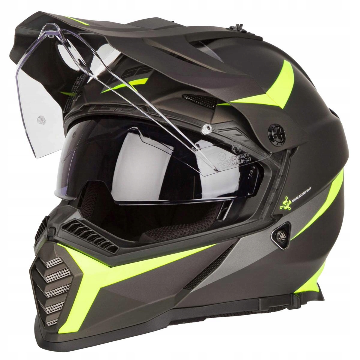 Kask enduro LS2 MX436 roz 3XL FLUO + SZYBA +GRATIS Producent LS2