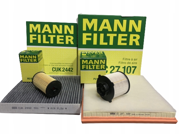 Sada Filtrů Mann Opel Astra J Zafira C 1.6 Cdti