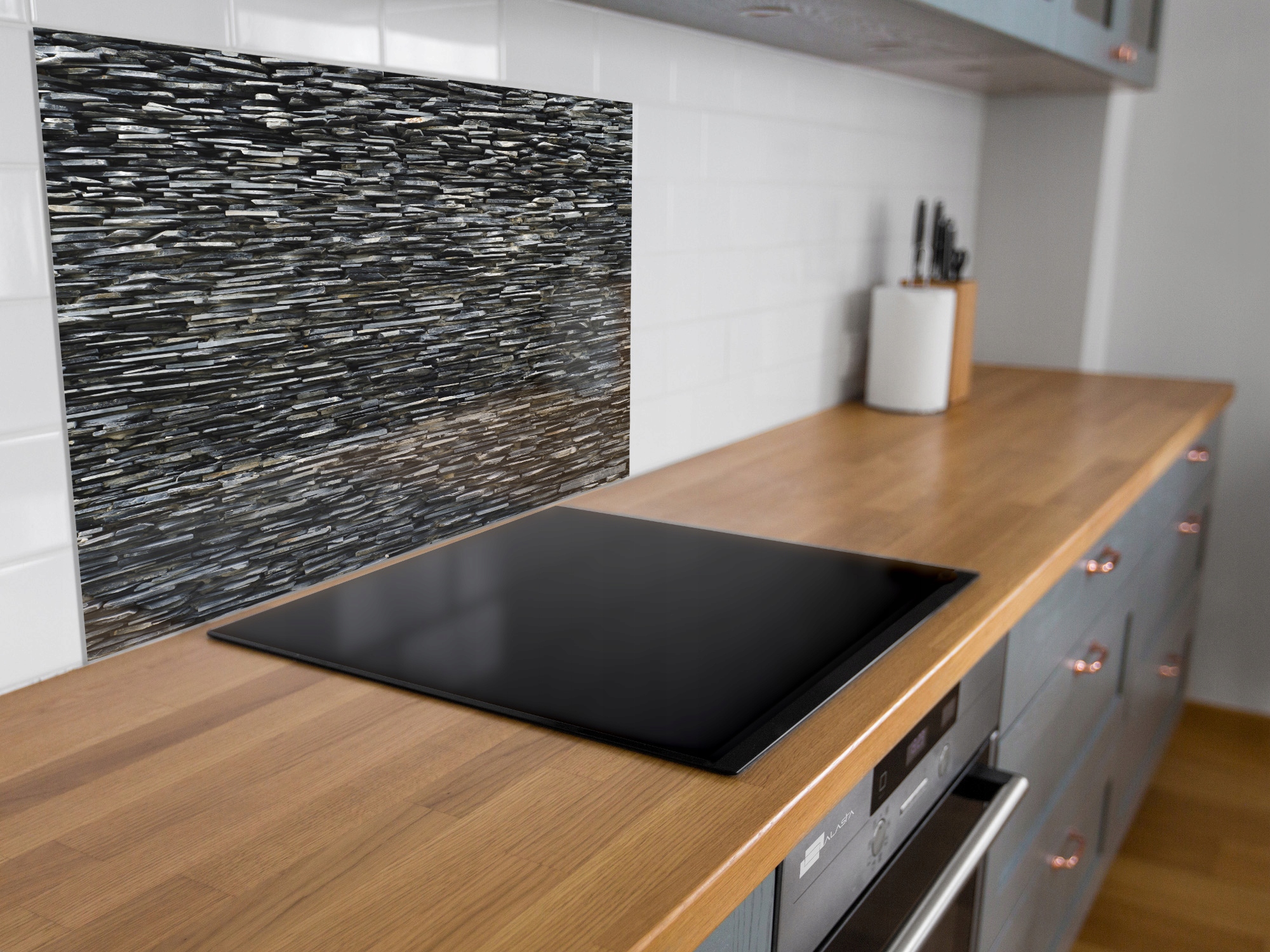 Panel Kuchenny Szkło Hartowane 80x60 Gratis Długość 60 cm