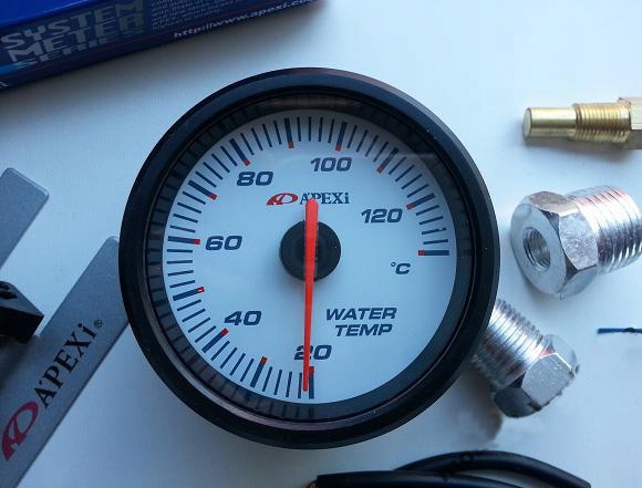 APEXI ELII style TEMPERATURA WODY 60mm BIAŁY Producent inny