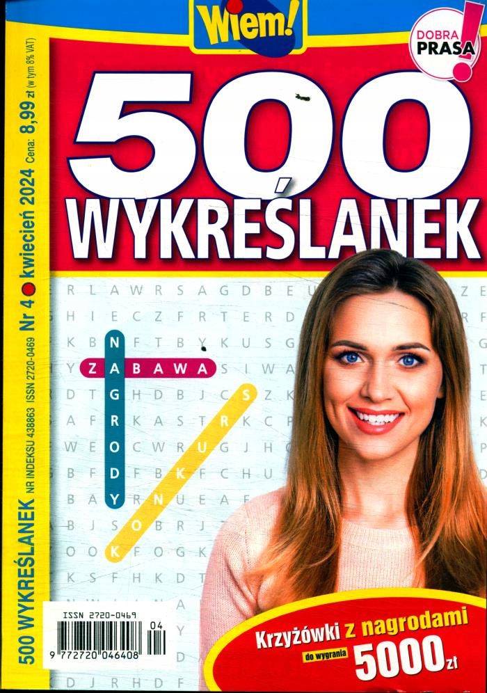 500 WYKREŚLANEK 4 / 2024 WIEM!