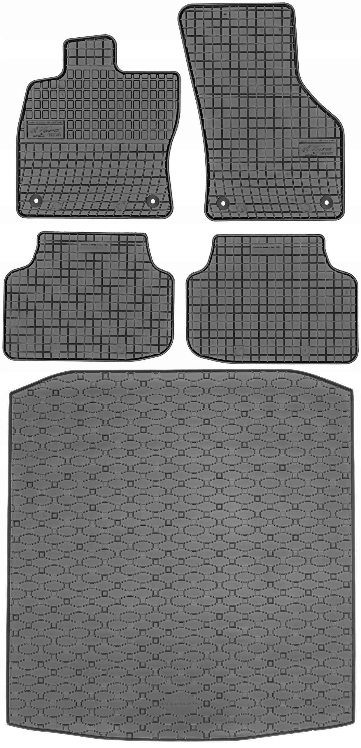 Škoda Octavia IV Kombi 2020- Sada rohoží koberčeky