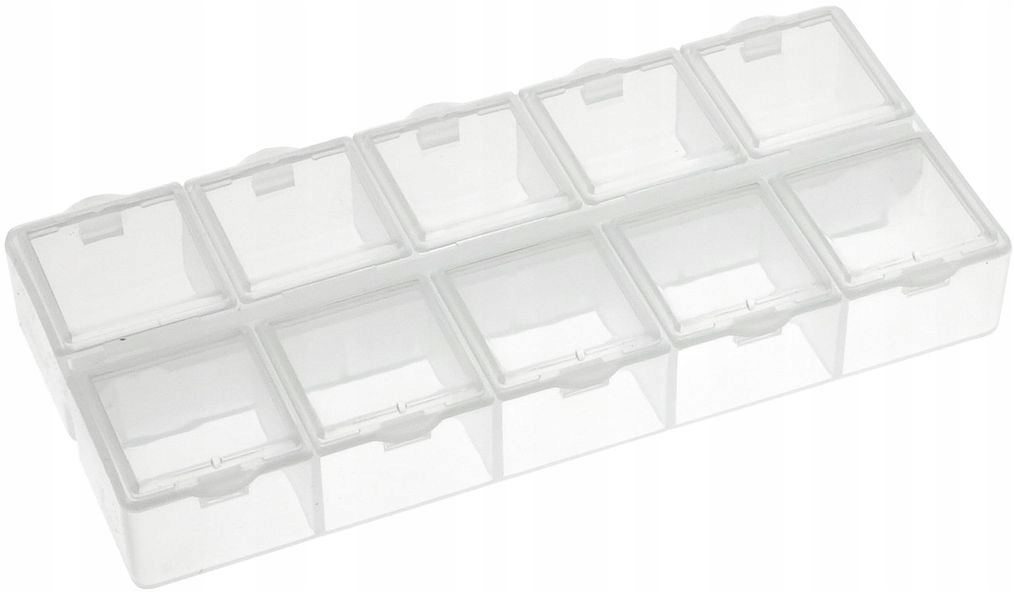 

Organizer 10 oddzielny przegródek 13.3x6x2.1cm OR8