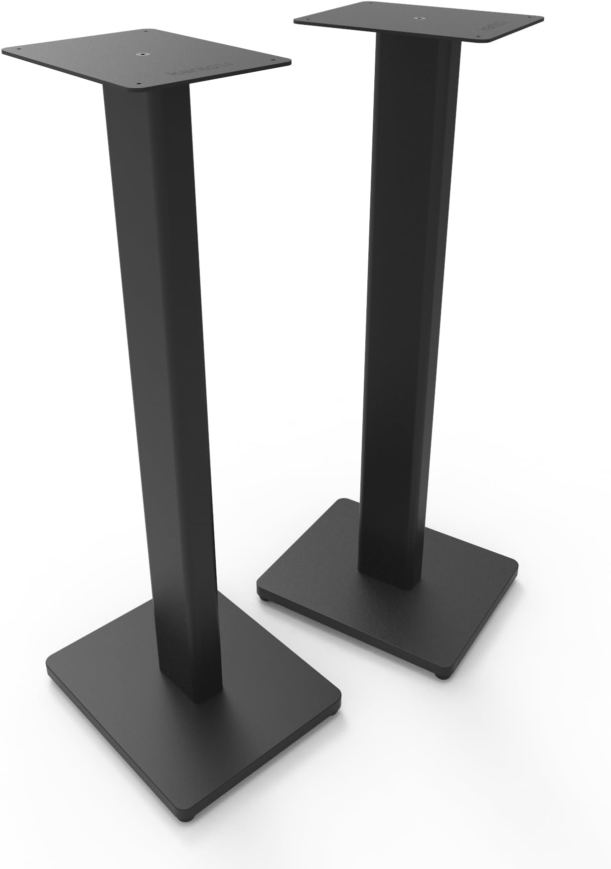 Kanto ST28 Stojaki Podłogowe Na Głośniki Półkowe Statywy Kolumnowe Czarne