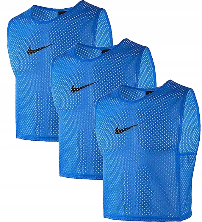 Niebieski Znacznik Treningowy Nike Park 20 Bib Zestaw 3szt CW3845-406 S