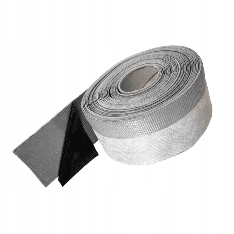 Butyl SM4080P 100 mm/10 m, Páska, Butyl Laminát S Netkanou Textilií